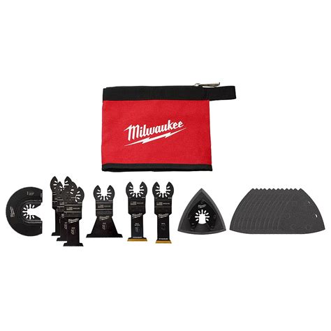 Milwaukee Tool Oscillating Multi-Tool Blade Kit (20-Piece) with Tool Pouch | The Home Depot Canada