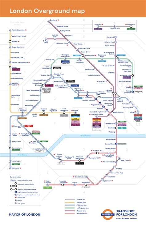 London Overground: New names for its six lines revealed - BBC News