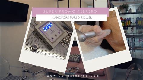 SUPER PROMO FEBRERO - Nanopore Turbo Roller | Dermaforyou - YouTube