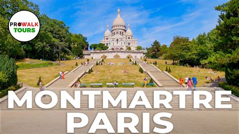 Montmartre, Paris Walking Tour 4K - with Captions! - YouTube