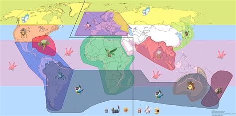 Pokemon Go Regional Pokemon Map - Maping Resources