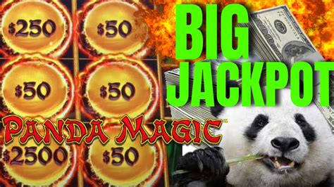 Panda just loves me! Jackpot dragon cash panda magic slot machine live play at yaamava - YouTube