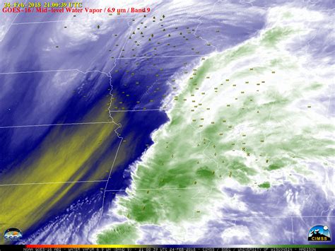 Severe weather in the Mid-South, and heavy snow in the Upper Midwest — CIMSS Satellite Blog, CIMSS