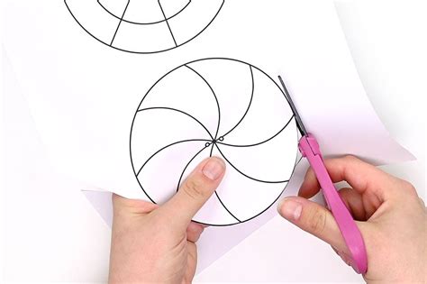 DIY String Spinner Toy | Paper Wheel Spinner Toy