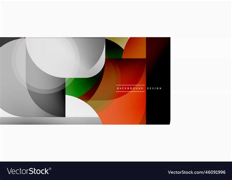 Geometrical minimal wallpaper geometric shapes Vector Image