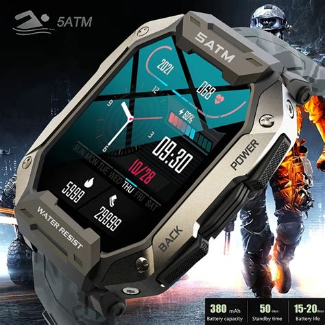 2022 New Smart Watch Men Ip68 5atm Waterproof Outdoor Sports Fitness ...