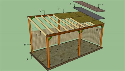 How to build a lean to carport | HowToSpecialist - How to Build, Step by Step DIY Plans