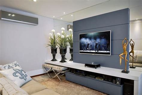 Sala de Estar Moderna: +80 Projetos Originais e Inspiradores para 2021 | Decoração sala de tv ...