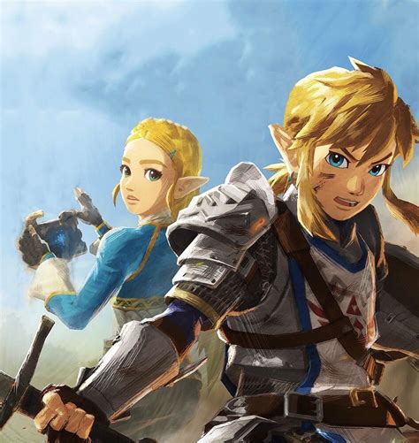 [AoC] Some Official Art - Link and Zelda : r/zelda