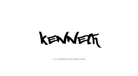 Kenneth Name Tattoo Designs