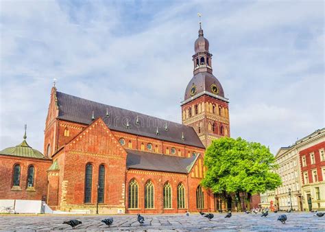 Dome Cathedral in Riga, Latvia Stock Photo - Image of architecture ...