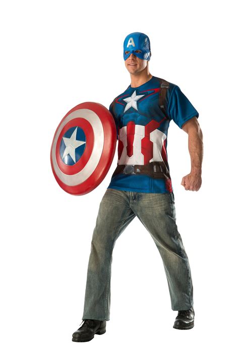 Adult Captain America Costume by Rubies 810288 - Walmart.com - Walmart.com