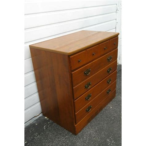 Vintage Ethan Allen Solid Maple Dresser | Chairish