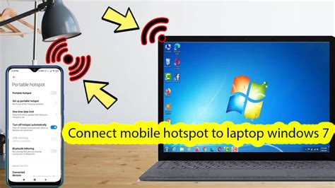 How to connect mobile wifi hotspot to laptop windows 7 - YouTube