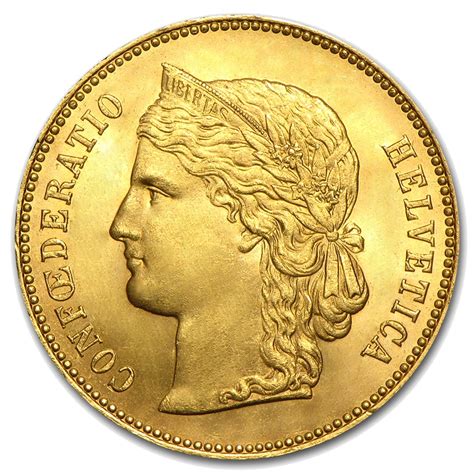 Swiss Gold 20 Francs Coins