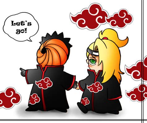 Tobi and Deidara by Zzzeus on DeviantArt