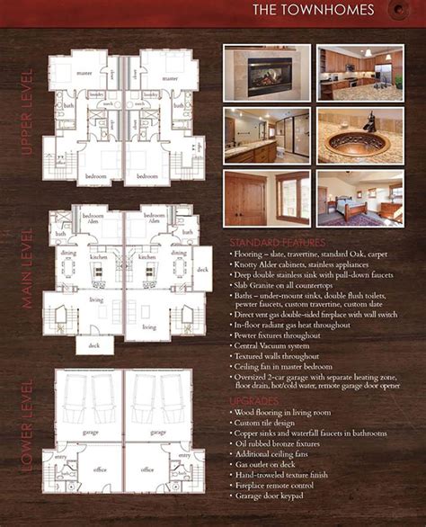 Majestic Valley Townhomes | Floor Plans