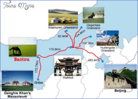 Baotou Map - ToursMaps.com