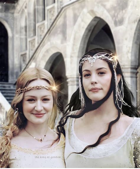 Eowyn and Arwen by Daceo777 on DeviantArt