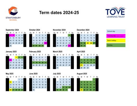 Stantonbury School - Term Dates