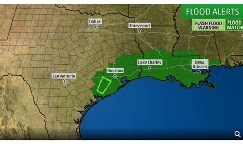 Houston weather radar: FLOOD ALERT issued - map shows DANGEROUS storm ...