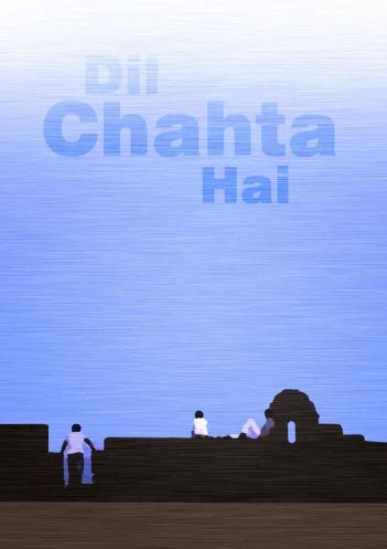 Quadro e poster Dil Chahta Hai - Quadrorama | Bollywood posters, Movie posters minimalist ...