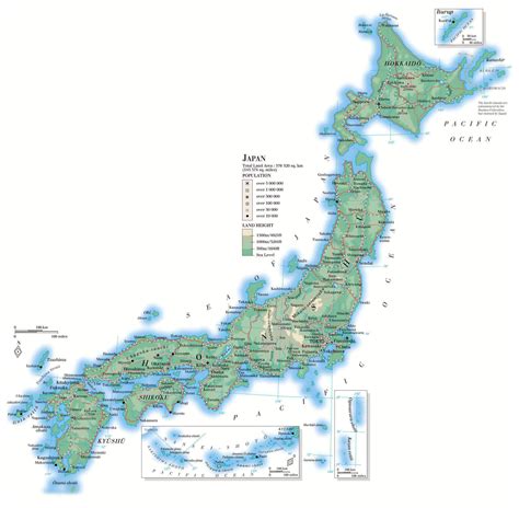 Maps of Japan | Detailed map of Japan in English | Tourist map of Japan ...