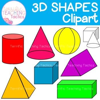 Geometric 3d Forms Clipart