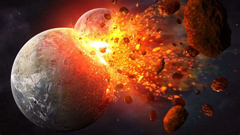 Earth may still contain pieces of ancient planet Theia after collision