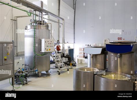 Interior of a chocolate factory Stock Photo - Alamy