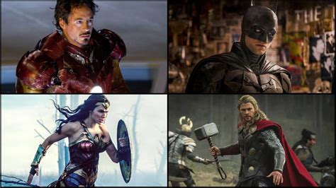 Marvel and DC movie characters that are strikingly similar