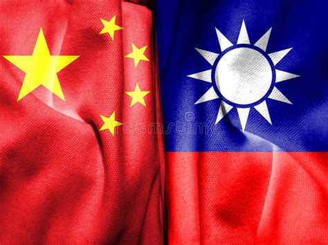 The National Flag of the People S Republic of China. Taiwan Flag Stock ...