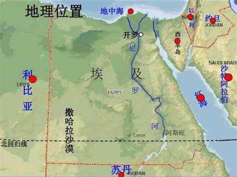 埃及的纬度位置是什么海陆位置是什么对气候的影响有-百度经验