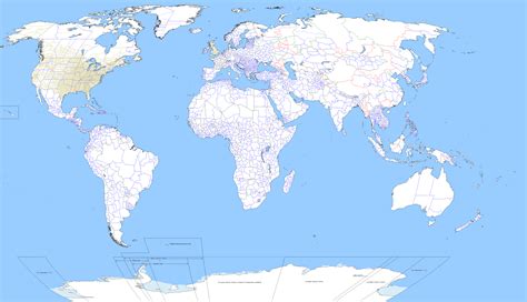 World Map With Provinces - San Luis Obispo Map