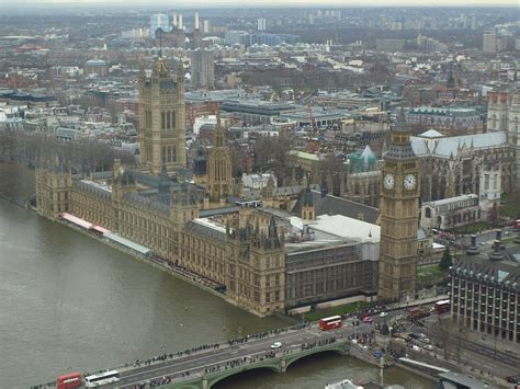 London Eye - Aerial View | Houses of Parliament, Big Ben, We… | Flickr