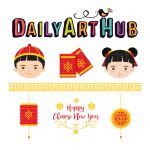 Chinese New Year Clip Art Set – Daily Art Hub // Graphics, Alphabets & SVG