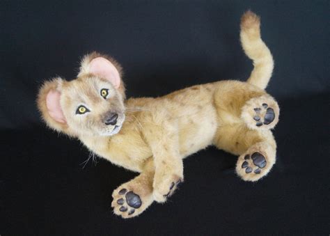 Lion Realistic Toy Soft Plush Lifelike lion toy Realistic | Etsy