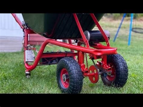 Homemade Electric Wheelbarrow at home - YouTube