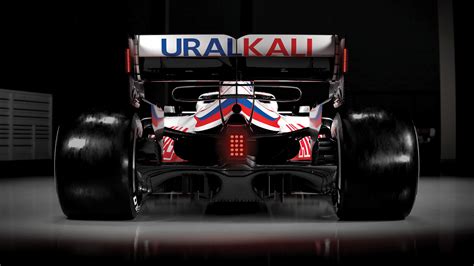 2021 Haas VF-21 F1 Car launch pictures