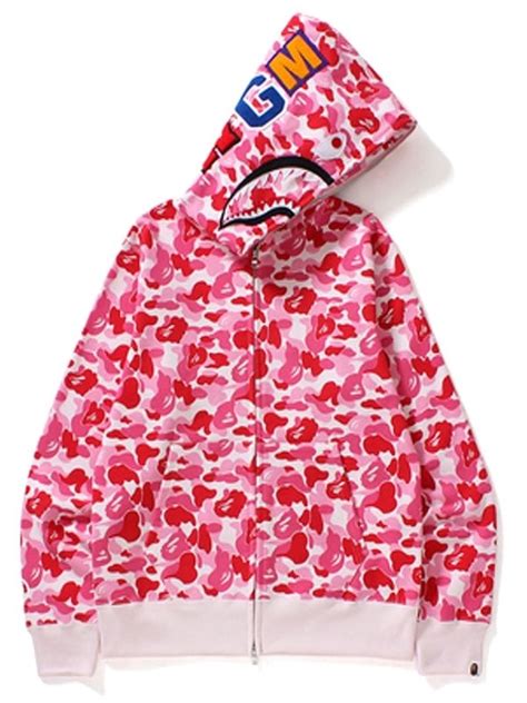 Bape Pink Hoodie At 40% Off On Hollywood Leather Jackets