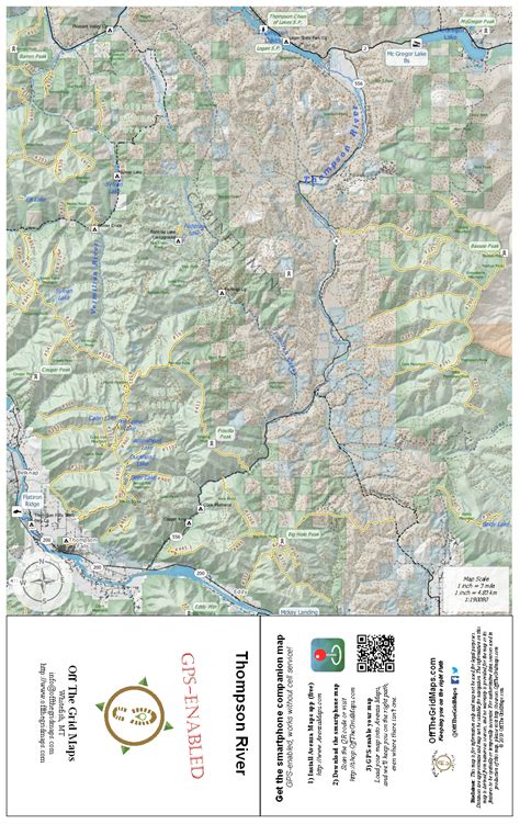 Thompson River GPS map | OffTheGridMaps - Montana