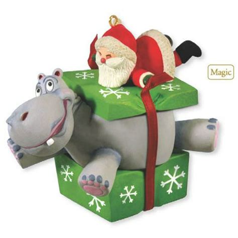 Hallmark Ornament 2012 I Want A Hippopotamus For Christmas - Hard to ...