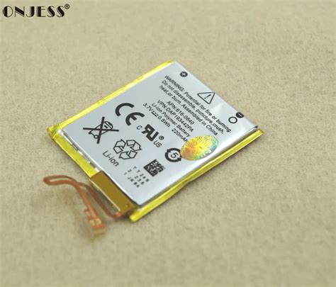 220mAh Internal Li ion Polymer Battery for iPod Nano 7th gen Nano 7 ...