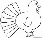 Turkey Side  Coloring Page Thanksgiving sketch template