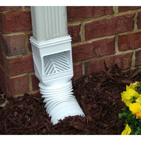 underground downspout drain clogged drainage solutions decorative extensions over walkway ideas ...