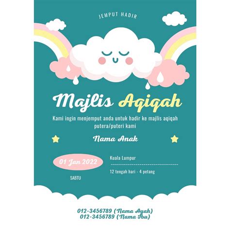 kad jemputan aqiqah pdf - PaytentaroAnderson