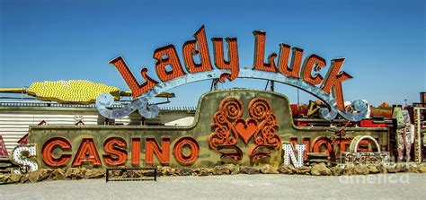 Lady Luck Casino and Motel Photograph by Richard Booth - Fine Art America