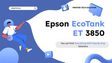 Epson Ecotank ET 3850 Installation Guide | Driver Download ...