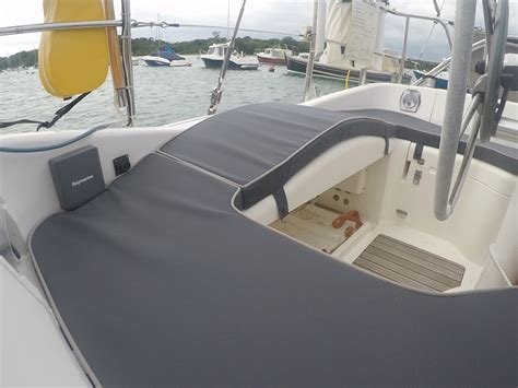 Cockpit Cushions - C&J Marine, Leading manufacturer of top quality boat covers, yacht canopies ...