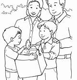 Helping The Needy Coloring Pages sketch template